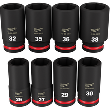 JUEGO DE DADOS 8PCS SHOCKWAVE IMPACT DUTY 3/4