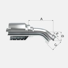 BRIDA A 45 SAE 6000 PSI