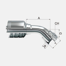 HEMBRA GIRATORIA A 45 BSP CONO 60