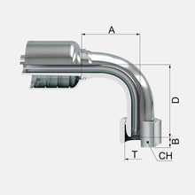 HEMBRA GIRATORIA A 90 METRICA CONO MULT. 24/60