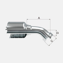 BRIDA CODE A 45 SAE 3000 PSI CODIGO 61