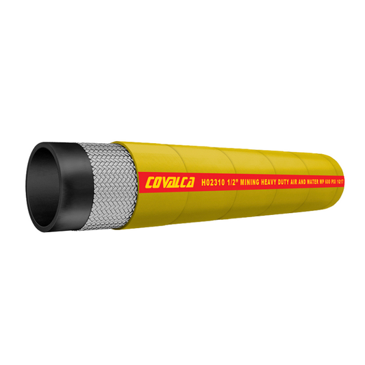 MANGUERA PARA MINERIA, AIRE Y AGUA PARA TRABAJO PESADO 600 PSI