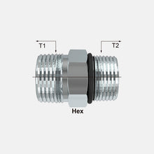 MACHO ASIENTO PLANO ORFS - MACHO SAE CON O-RING