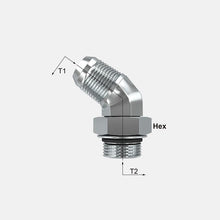 MACHO FLARED - MACHO SAE CON O-RING 45