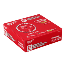 HOJAS PARA SIERRA CIRCULAR 25 PCS (MADERA) 7-1/4 PULG